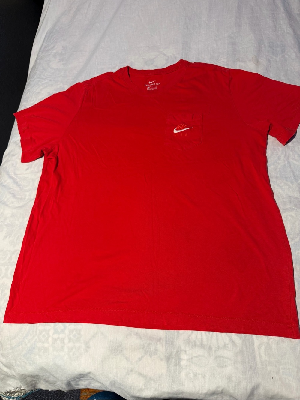 Nike Red Pocket Tee - Men's Casual T-Shirt size XL